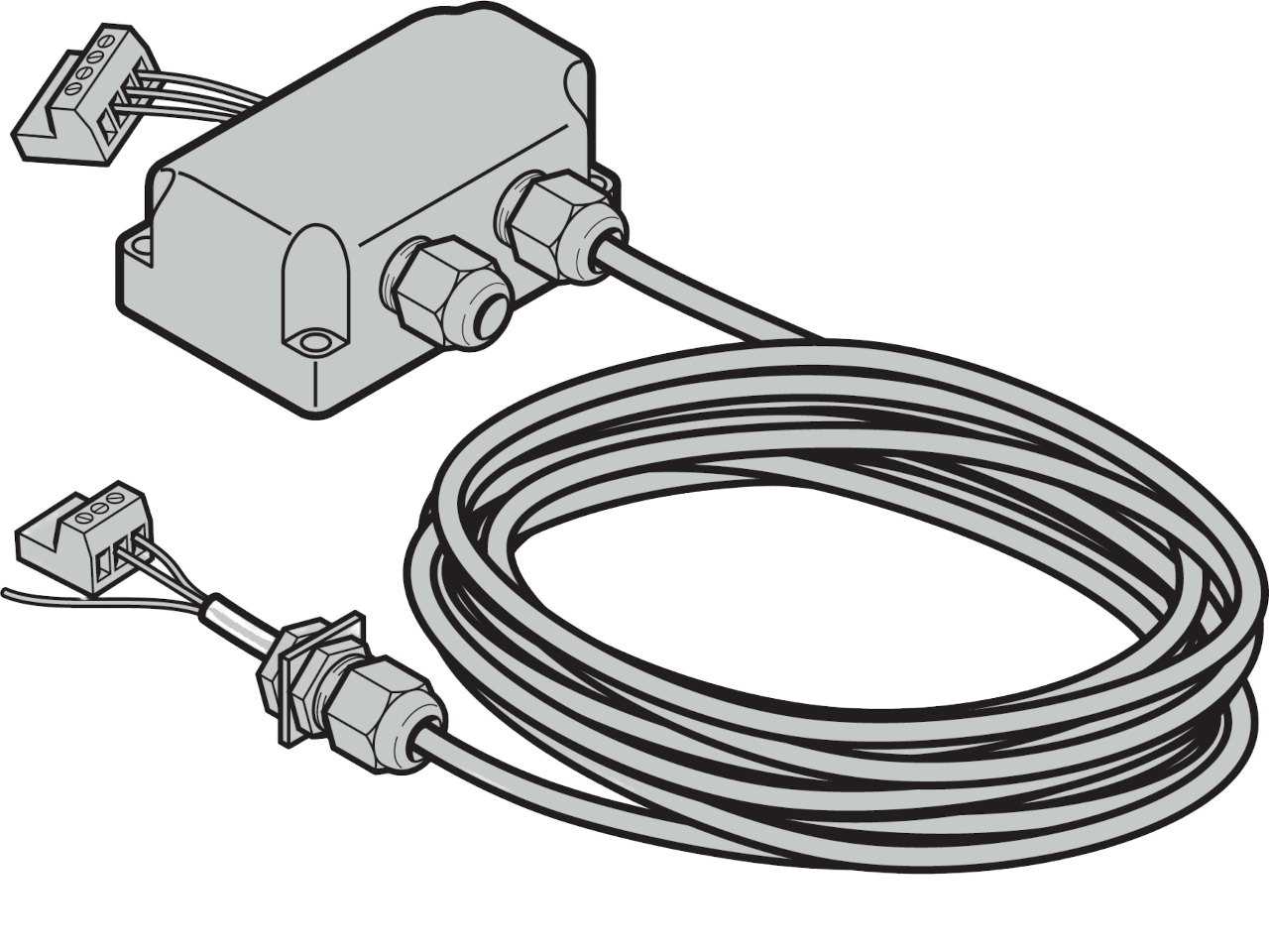 Hormann Motor connection cable WA 400/ ITO 400 3x1,5mm² Length 5000 mm
