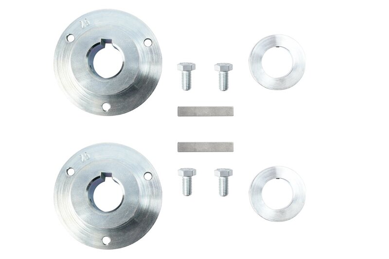 MFZ Marantec Ovitor WA-S 25 N shaft adapter for centre mounting, flange adapter 25 mm with Groove