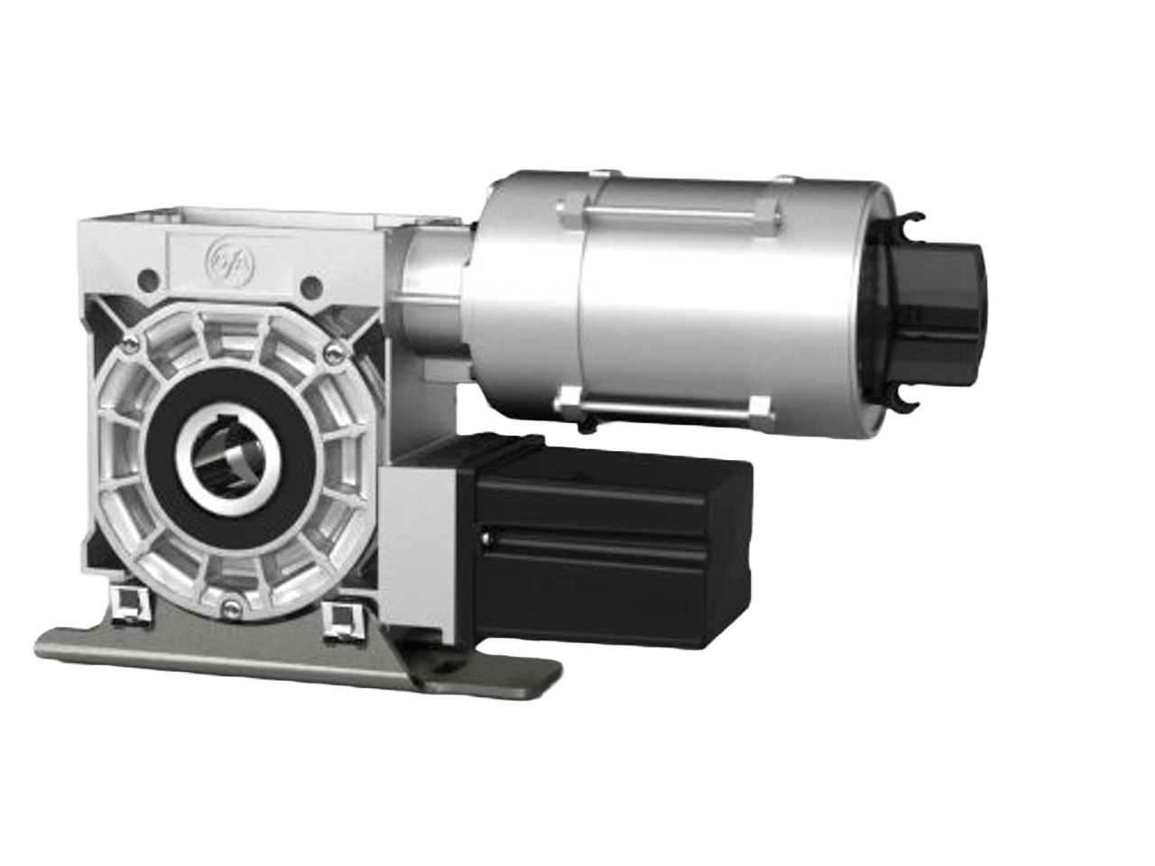 GfA Elektromaten SI 25.10 NHK DES Ø30-Safedrive® 250Nm with Emergency Hand Crank