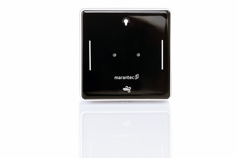 MFZ Marantec Ovitor Digital 540 4-channel wireless indoor push-button switch, light ON/OFF, ventilation function, 868 MHz bi.linked