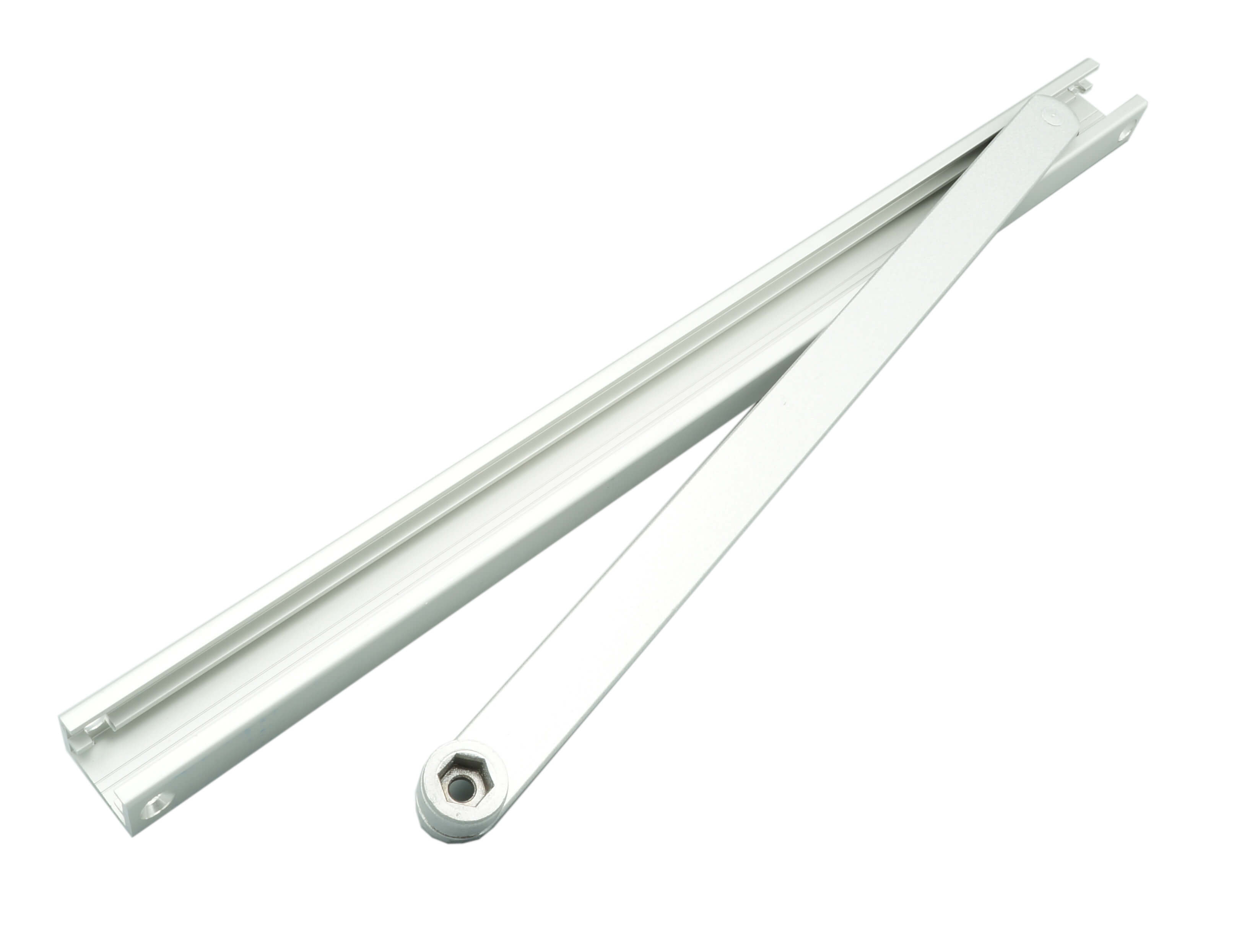 GEZE TS 3/5000 slide rail door closer, silver