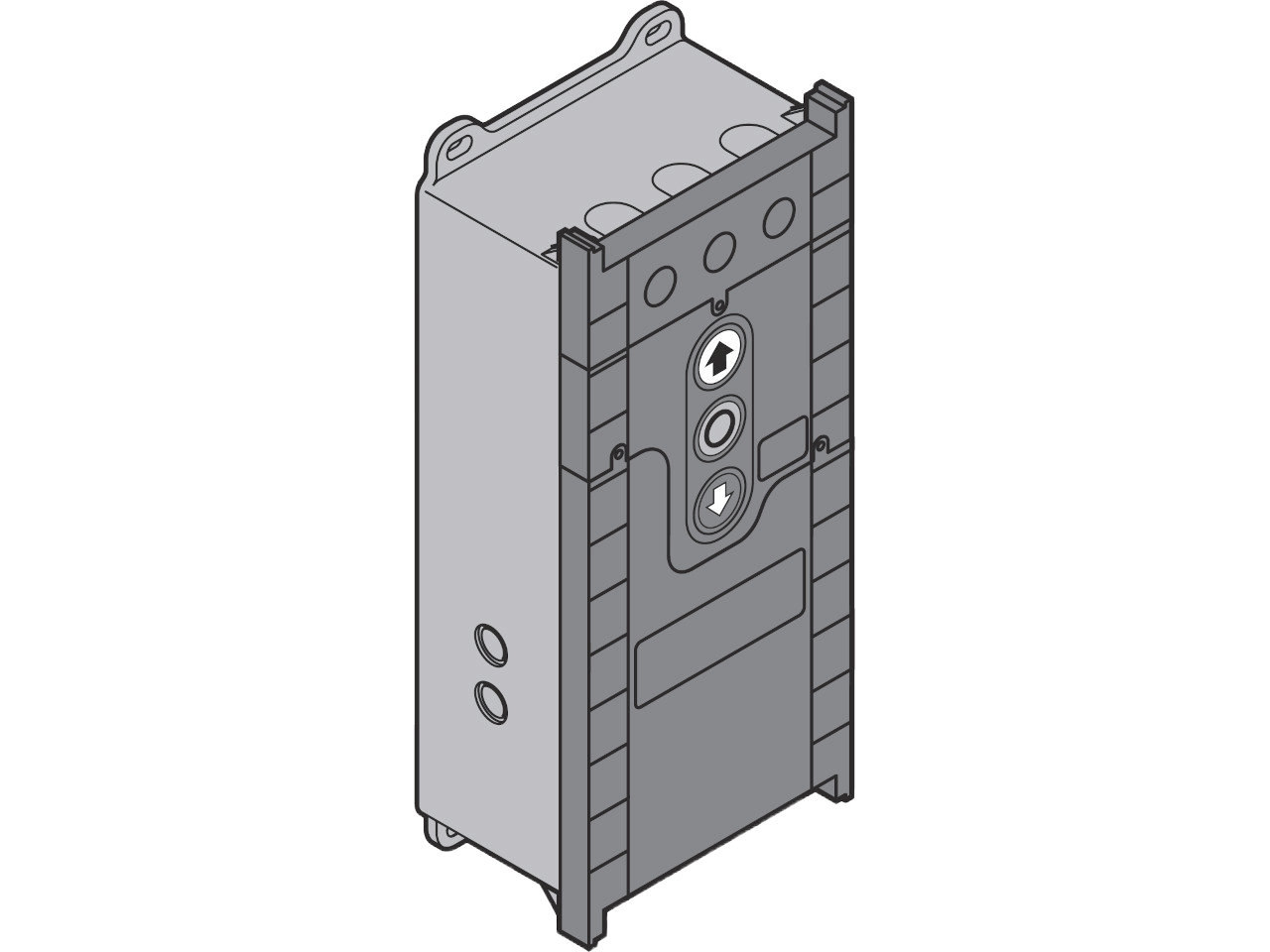 Hormann Door Control B 971 R S6 complete in Enclosure with main switch