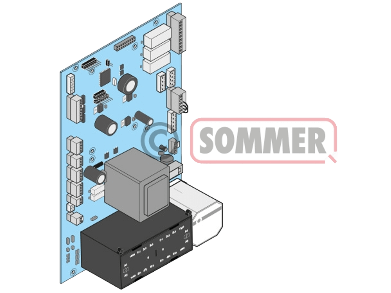 Sommer Replacement PCB GIGAcontrol A C3