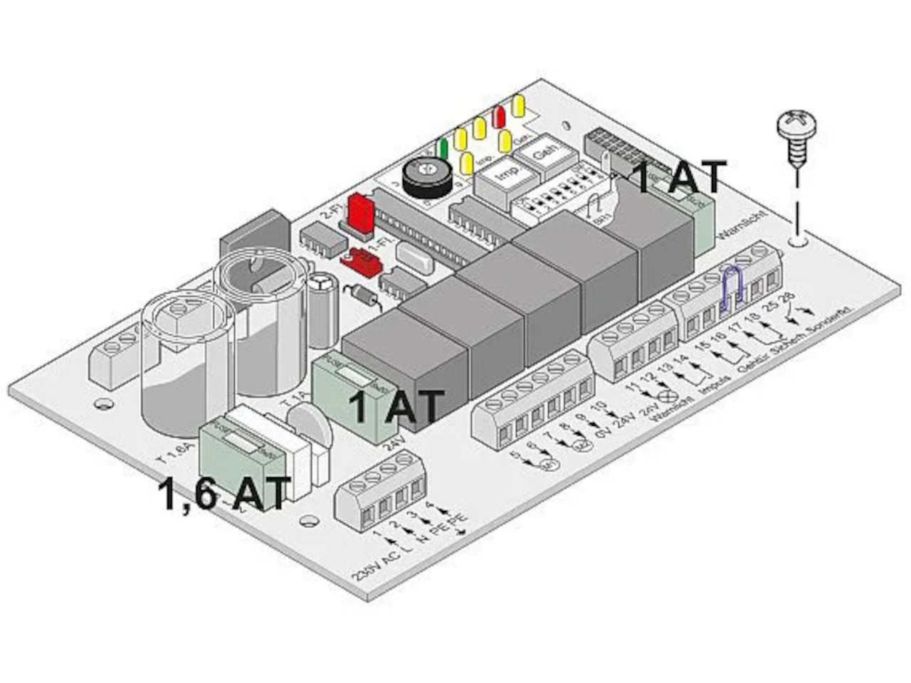 Sommer circuit board control twist M S3 / ML S3