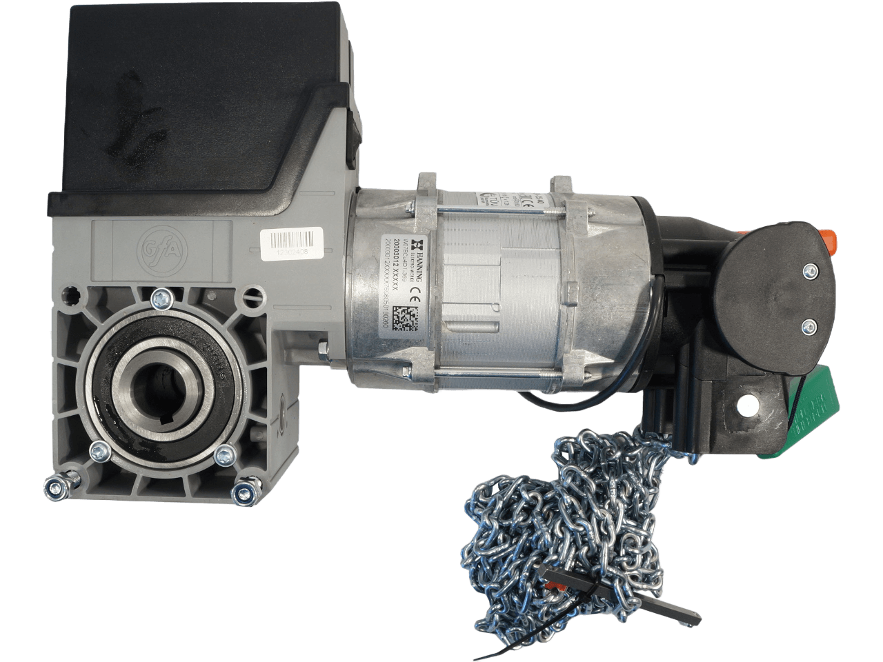 GfA Elektromaten SE 5.15 SK DES Ø25,4-Drive for Sectional Doors 50Nm Emergency Hand Chain