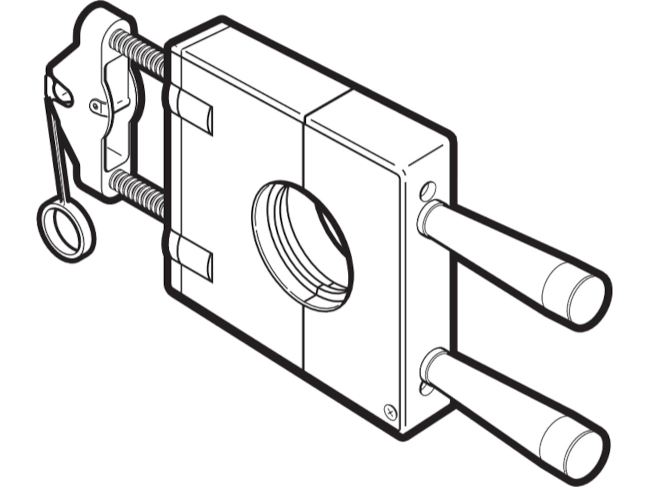 Hörmann ZAK system without bushing 2mm left