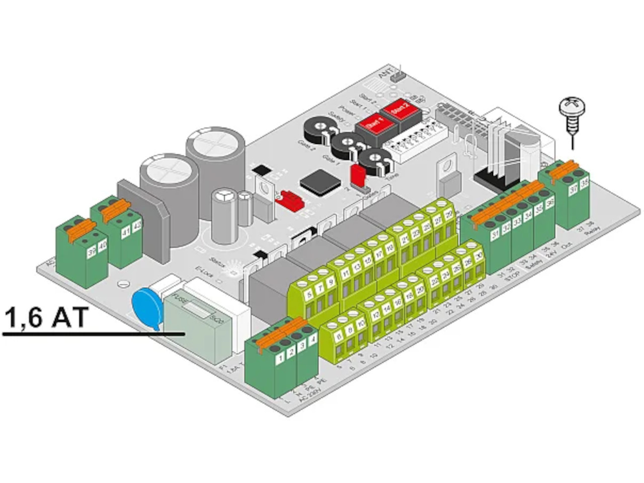Sommer circuit board control DT-A-1