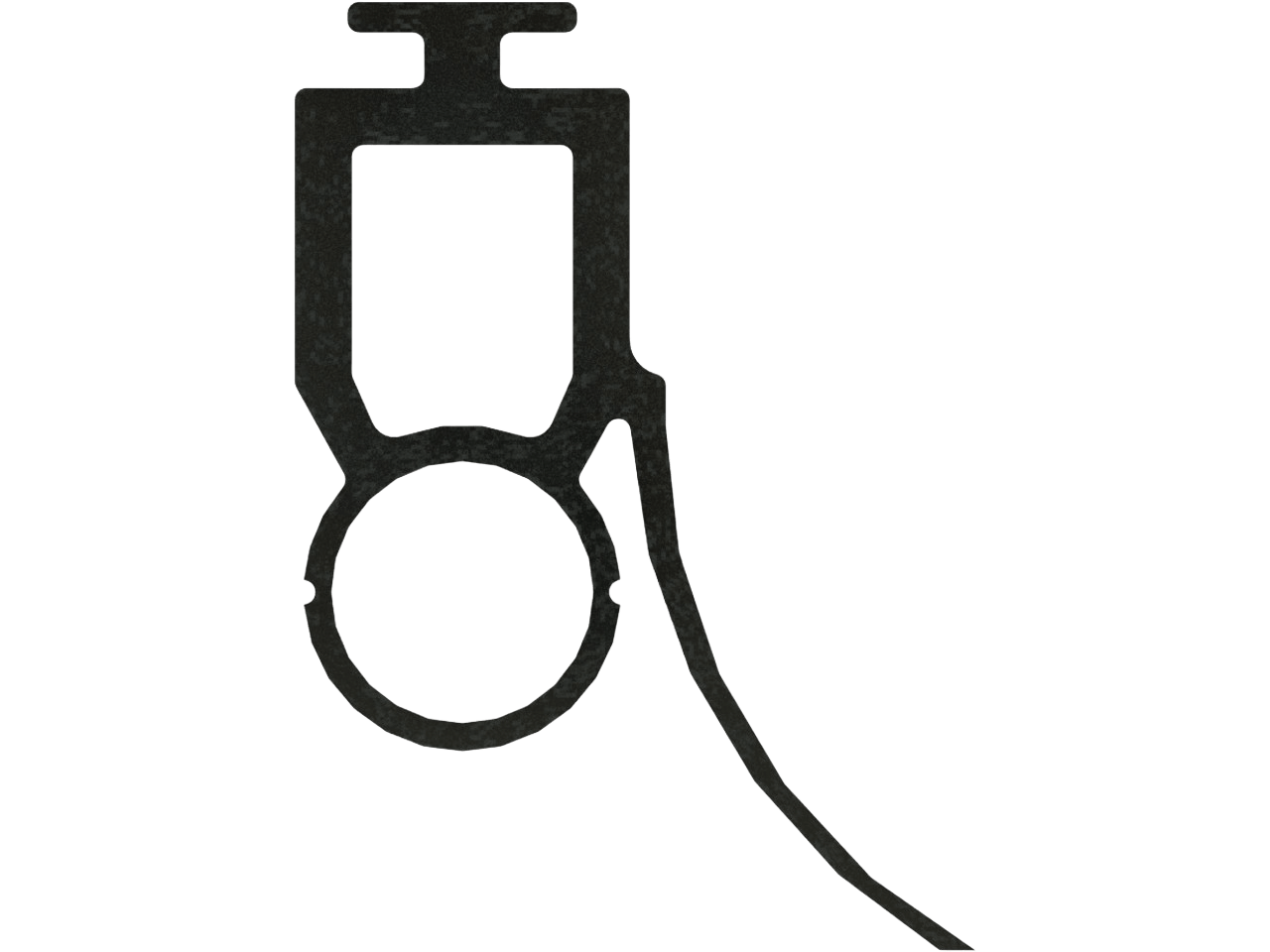 FRABA VITECTOR OSE-P 14 36 00 Rubber Profile 1-sided Sealing Lip 5m Coil
