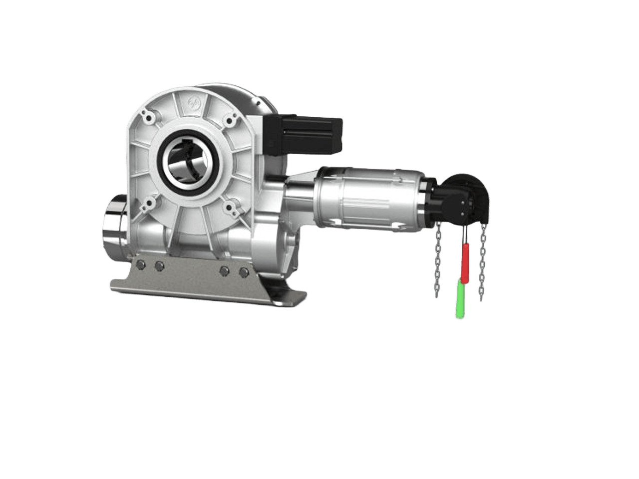 GfA Elektromaten SI 360.9 KNH DES Ø100-Safedrive® 3600Nm with Emergency Hand Chain